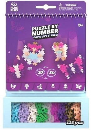 Picture of Plus Plus Klocki Plus-Plus puzzle by number las 125el