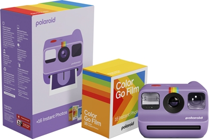 Picture of Polaroid Go Gen 2  purple + Color Film Bundle (16 photos)