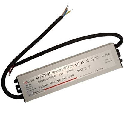 Attēls no Power supply 24V, 8.3A, 200W, IP67