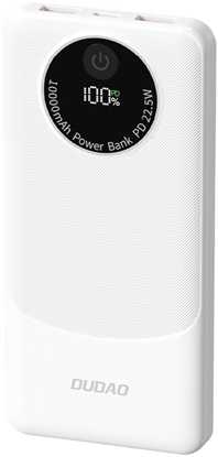 Изображение Powerbank Dudao Powerbank K12 10000mAh USB-A USB-C PD 22.5W - biay Powerbank K12 10000mAh USB-A USB-C PD 22.5W - biay