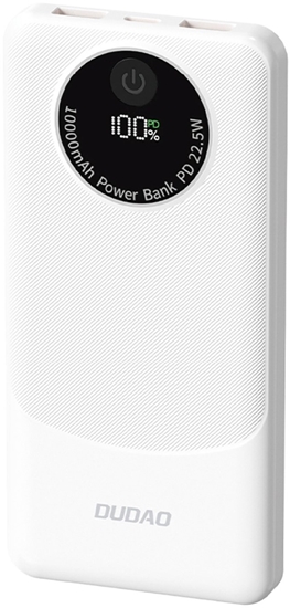 Picture of Powerbank Dudao Powerbank K12 10000mAh USB-A USB-C PD 22.5W - biay Powerbank K12 10000mAh USB-A USB-C PD 22.5W - biay