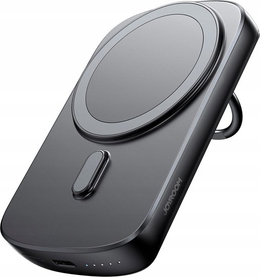Picture of Powerbank Joyroom JR-W030 6000mAh 20W MagSafe z ringiem i podstawk czarny