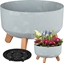 Picture of Prosperplast Doniczka GRACIA LOW BETON EFFECT - beton DGRL240LE-422U Prosperplast