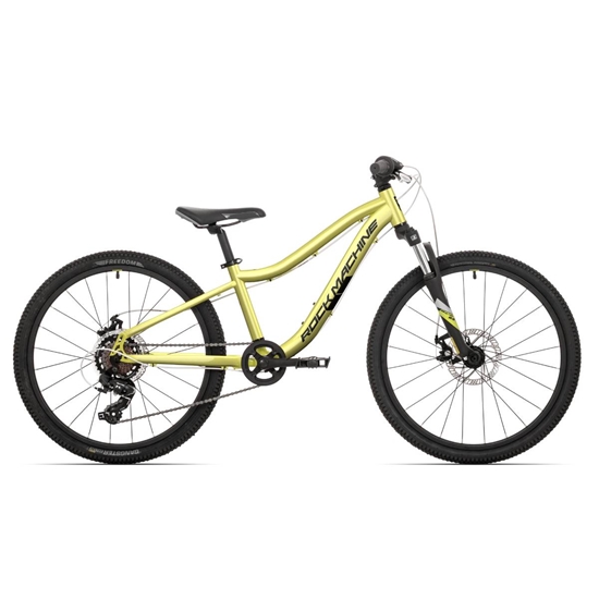 Picture of Pusaudžu velosipēds Rock Machine Storm 24 Sulfur Yellow (Rata izmērs: 24, Rāmja izmērs: 12)