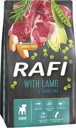 Picture of Rafi Karma sucha dla psa RAFI Junior z jagnicin worek 10 kg