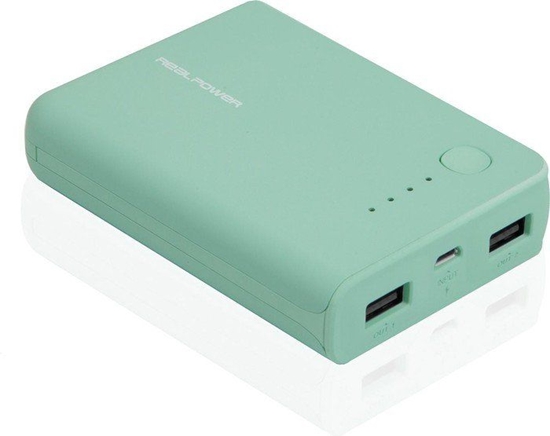 Picture of Realpower Powerbank PB-10k          Opal Blue      10.000mAh