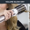 Изображение Rowenta Brush Activ Premium Care CF9540 Hot air brush Warm Aluminium, Metallic, White 1000 W 1.8 m