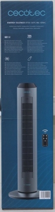 Изображение SALE OUT. | Cecotec EnergySilence 8190 Skyline Ionic | Tower Fan | Stand Fan | 60 W | Diameter 29 cm | Number of speeds 3 | Oscillation | Timer | Remote control | Grey | DAMAGED PACKAGING