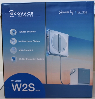 Изображение SALE OUT. | Ecovacs Window Cleaning Robot | WINBOT W2S OMNI | Corded | 8000 Pa | White | SCRATCHED ITEM, REMOVED SOCKET COVER
