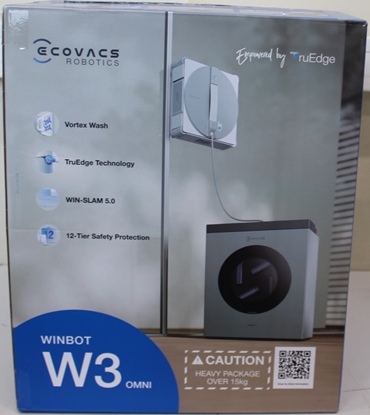 Изображение SALE OUT. | Ecovacs Window Cleaning Robot | WINBOT W3 OMNI | Corded/Cordless | 8000 Pa | White/Silver | DAMAGED INNER PACKAGING, SCRATCHED ITEM