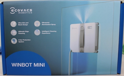 Picture of SALE OUT. | Ecovacs Windows Cleaner Robot | WINBOT MINI GREY | Corded | Grey | DEMO