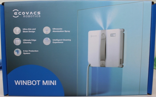 Picture of SALE OUT. | Ecovacs Windows Cleaner Robot | WINBOT MINI GREY | Corded | Grey | DEMO