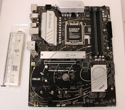Picture of SALE OUT. Asus PRIME B650-PLUS | Processor family AMD | Processor socket AM5 | DDR5 DIMM | Memory slots 4 | Supported hard disk drive interfaces 	SATA, M.2 | Number of SATA connectors 4 | Chipset  AMD B650 | ATX | USED, REFURBISHED, WITHOUT ORIGINAL PACKA