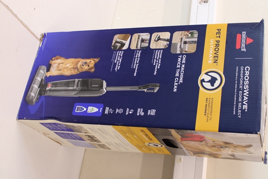 Изображение SALE OUT. Bissell | All-in-one Multi-surface Vacuum Cleaner | CrossWave OmniForce Edge Select | Cordless operating | Handstick | Washing function | 25.9 V | Operating time (max) Up to 30 min | Black/Titanium | Warranty 24 month(s) | DAMAGED PACKAGING, SCR