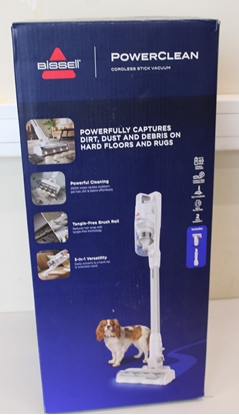 Изображение SALE OUT. Bissell Stick Vacuum | PowerClean | Cordless operating | 200 W | Operating time (max) 40 min | Warm White/Gray/Sparkling Silver | Warranty 24 month(s) | USED, DIRTY, SCRATCHES, MISSING INNER PACKAGING
