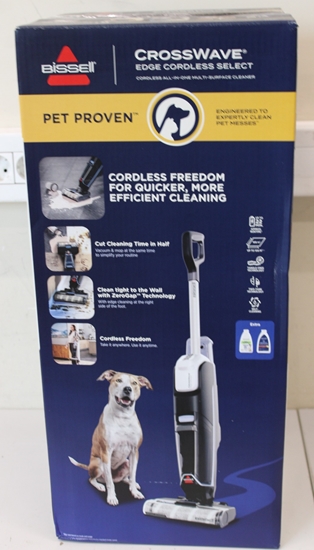Изображение SALE OUT. Bissell Vacuum Cleaner | CrossWave Edge Select | Cordless operating | Washing function | 25.9 V | Black/Warm White/Silver | UNPACKED,MISSING INNER PACKAGING