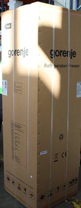 Attēls no SALE OUT. Gorenje NRK418ECW4 Refrigerator, E, Free standing, Bottom freezer, Height 182 cm, Net Fridge 171 L, Net Freezer 85 L, White | Gorenje Refrigerator | NRK418ECW4 | Energy efficiency class E | Free standing | Combi | Height 182.4 cm | No Frost syst