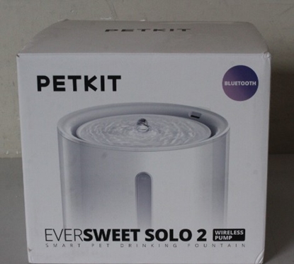 Picture of SALE OUT. Petkit P4114 (CT-W2) Eversweet Solo 2 Fountain, White | PETKIT | Smart Pet Drinking Fountain | Eversweet Solo 2 | Capacity 2 L | Filtering | Material Plastic | White | DEMO | 24 month(s)