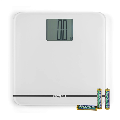 Picture of Salter 9075 WFEU12 Max Electronic Bathroom Scale, White
