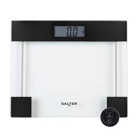 Picture of Salter SA00078BCFEU12 Clear Electronic Glass Scale