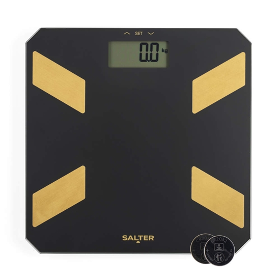 Picture of Salter SA00601BGCFEU12 Glass Analyser Scale, Black