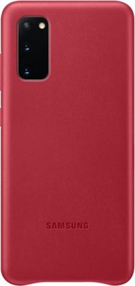 Изображение Samsung Etui Leather Cover Czerwone do Galaxy S20 (EF-VG980LREGEU)