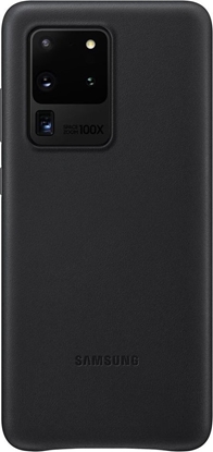 Изображение Samsung Etui Leather Cover Galaxy S20 Ultra czarne (EF-VG988LBEGEU)