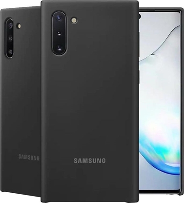 Изображение Samsung Etui Silicone Cover Galaxy Note 10 N970 czarne (EF-PN970TB)