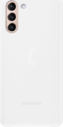 Attēls no Samsung Etui Smart LED Cover Galaxy S21+ White (EF-KG996CWEGWW)
