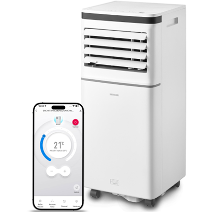 Attēls no Sencor SAC MT7043C Wi-Fi Portable Air Conditioner 7000 BTU