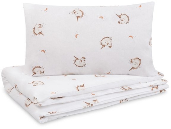 Picture of Sensillo KOMPLET POCIELI 2 EL. BAWENA UNICORN BEIGE 100X135