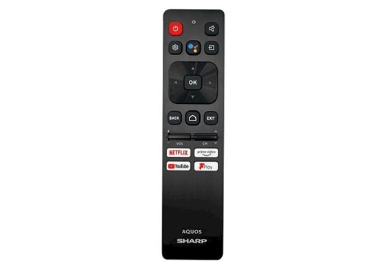 Picture of Sharp Aquos SHW/RMC/0138N Original TV Remote Voice Function NETFLIX / YOUTUBE / PRIME VIDEO