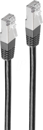 Picture of Shiverpeaks Kabel sieciowy RJ-45, Cat 6, S/FTP, LSZH, czarny, 7.5m (BS75717-HS)