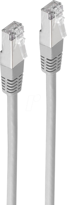 Picture of Shiverpeaks Kabel sieciowy RJ-45, Cat 6, S/FTP, LSZH, szary, 0.5m (BS75711-H0.5)