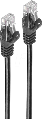 Picture of Shiverpeaks Kabel sieciowy RJ-45, Cat 7, U/UTP, czarny, 3m (BS08-35045)