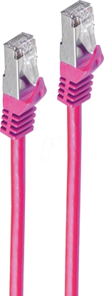 Picture of Shiverpeaks Patchcord BASIC-S Cat 7, S/FTP, PiMF, LSZH, róowy, 0.5m (BS75511-0.5M)