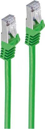Picture of Shiverpeaks Patchcord BASIC-S Cat 7, S/FTP, PiMF, LSZH, zielony, 5m (BS75515-G)
