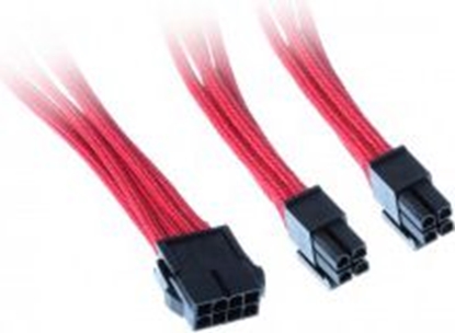 Picture of SilverStone ATX/EPS 8-pin - ATX/EPS 8-pin, 0.3m, Czerwony (SSTPP07EPS8R)