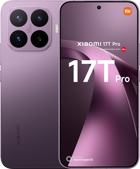 Изображение Xiaomi 17T Pro 5G Smartphone 12GB / 512GB Deep Violet