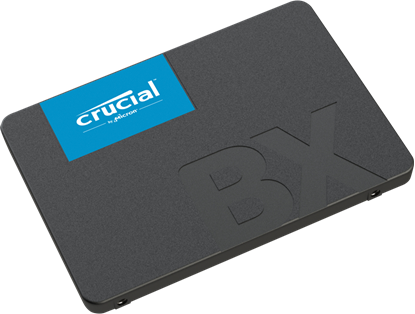 Изображение SSD|CRUCIAL|BX500|240GB|SATA 3.0|Write speed 500 MBytes/sec|Read speed 540 MBytes/sec|2,5"|TBW 80 TB|MTBF 1500000 hours|CT240BX500SSD1