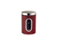 Picture of Stainless steel storage container, red, 1.5 L, Ø 11 × 17.8 cm, 46308, Michelino