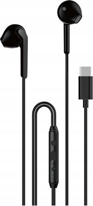 Изображение Suchawki Dudao Suchawki Dudao X3C douszne przewodowe USB-C 1.2m - czarne