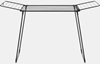 Picture of Suszarka na pranie Brabantia HangOn Drying Rack Too 18M Matt Black