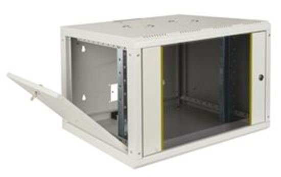 Picture of Szafka wisząca 19, 7U 600x450mm, RAL 7035 zmontowana