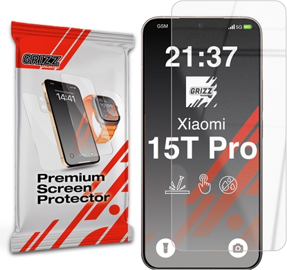 Picture of GrizzGlass Szko hybrydowe GrizzGlass HybridGlass do Xiaomi 15T Pro
