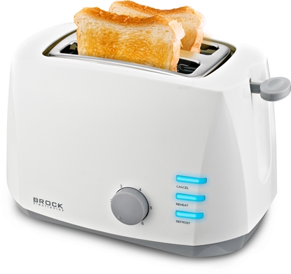 Изображение Toaster BROCK BT 1002 WH, 800W