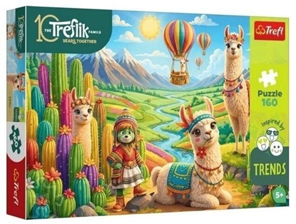 Attēls no Trefl Puzzle 160 Trefliki - Lamy TREFL