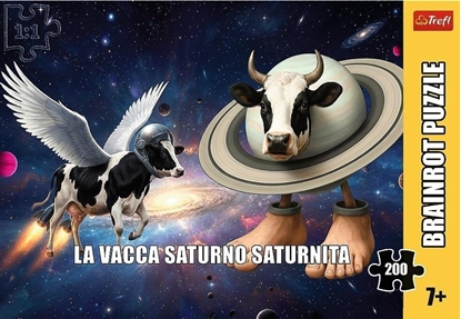 Attēls no Trefl Puzzle 200 La Vacca Saturno Saturnita TREFL