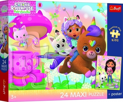 Attēls no Trefl PUZZLE 24EL TREFL MAXI GABBY NA RATUNEK PUD8