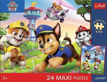 Attēls no Trefl PUZZLE 24EL TREFL MAXI WESOLY SPACER PUD8